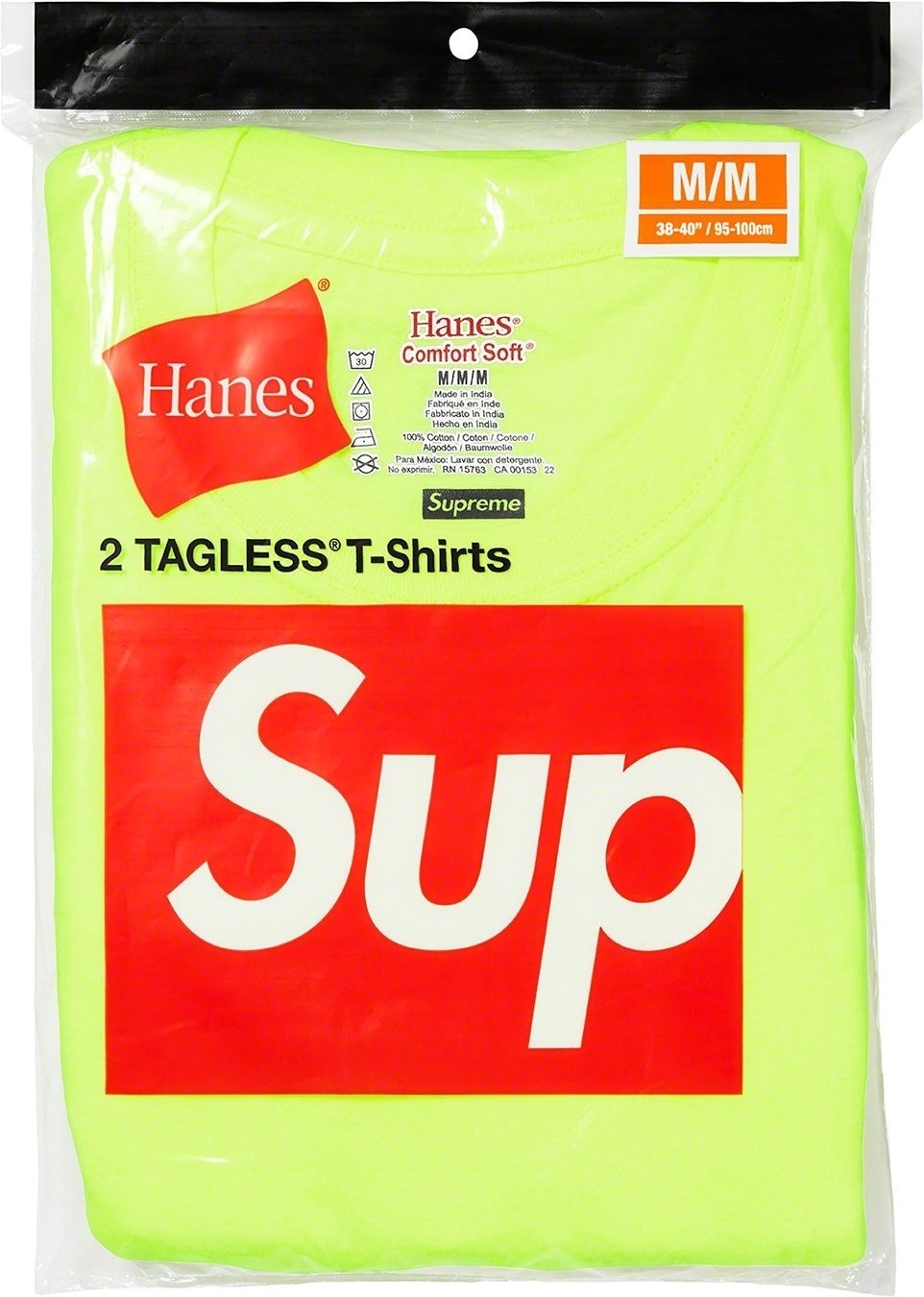 Supreme®/Hanes® Tagless T-shirts (2 Pack) view 2
